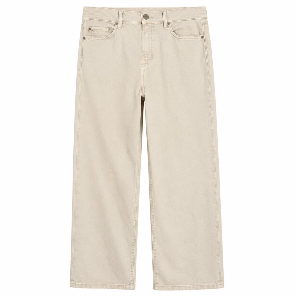 Lauren Conrad High-Rise Straight Jeans Size 12 White - Picture 2 of 6